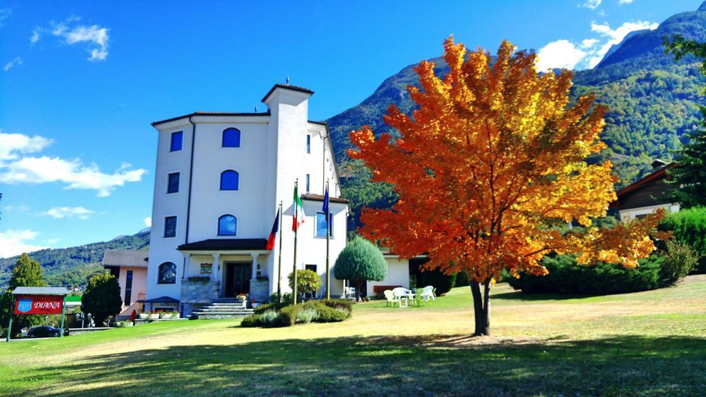 Hotel Diana Jardin Et Spa Aosta Exterior photo